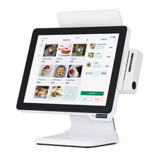 15" Windows 10 True Flat Touch Screen All In One Cash Register/POS System