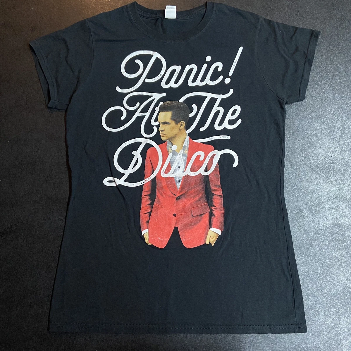 Panic at the best sale disco t shirt women's
