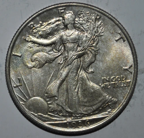 1936 Walking Liberty Half Dollar UNC[[[[3447