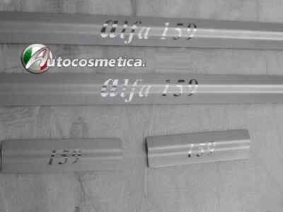MOIKOTLR Adesivo Batticalcagno Porta Auto, per 2006 Alfa Romeo 159 Sportwagon Auto Battitacco Striscia Protezione Auto Accessori