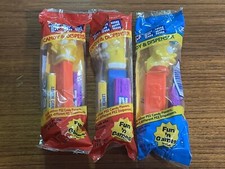 Vintage 1990&rsquo;s PEZ Lot The Simpson&rsquo;s Bart Lisa Homer New Sealed