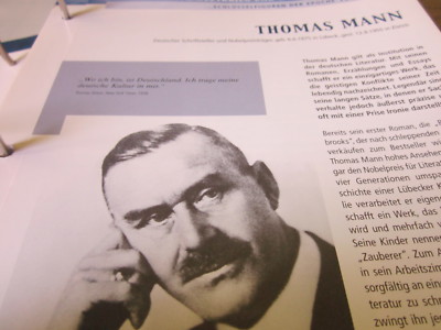 Deutsche Geschichte 1914-1933 Thomas Mann 1875-1955 Schriftsteller Nobelpreis