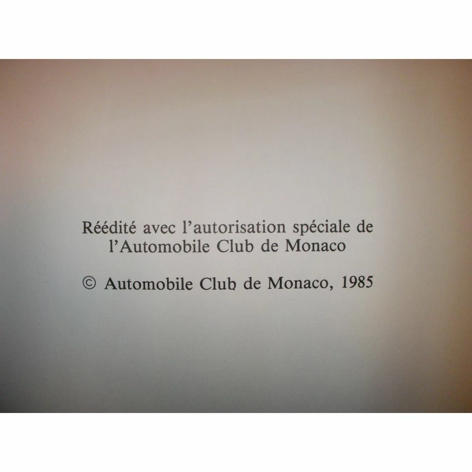 Original Vintage Poster Monaco GP antique poster 1980  F1 CAR RACE lithograph - Image 2 of 2