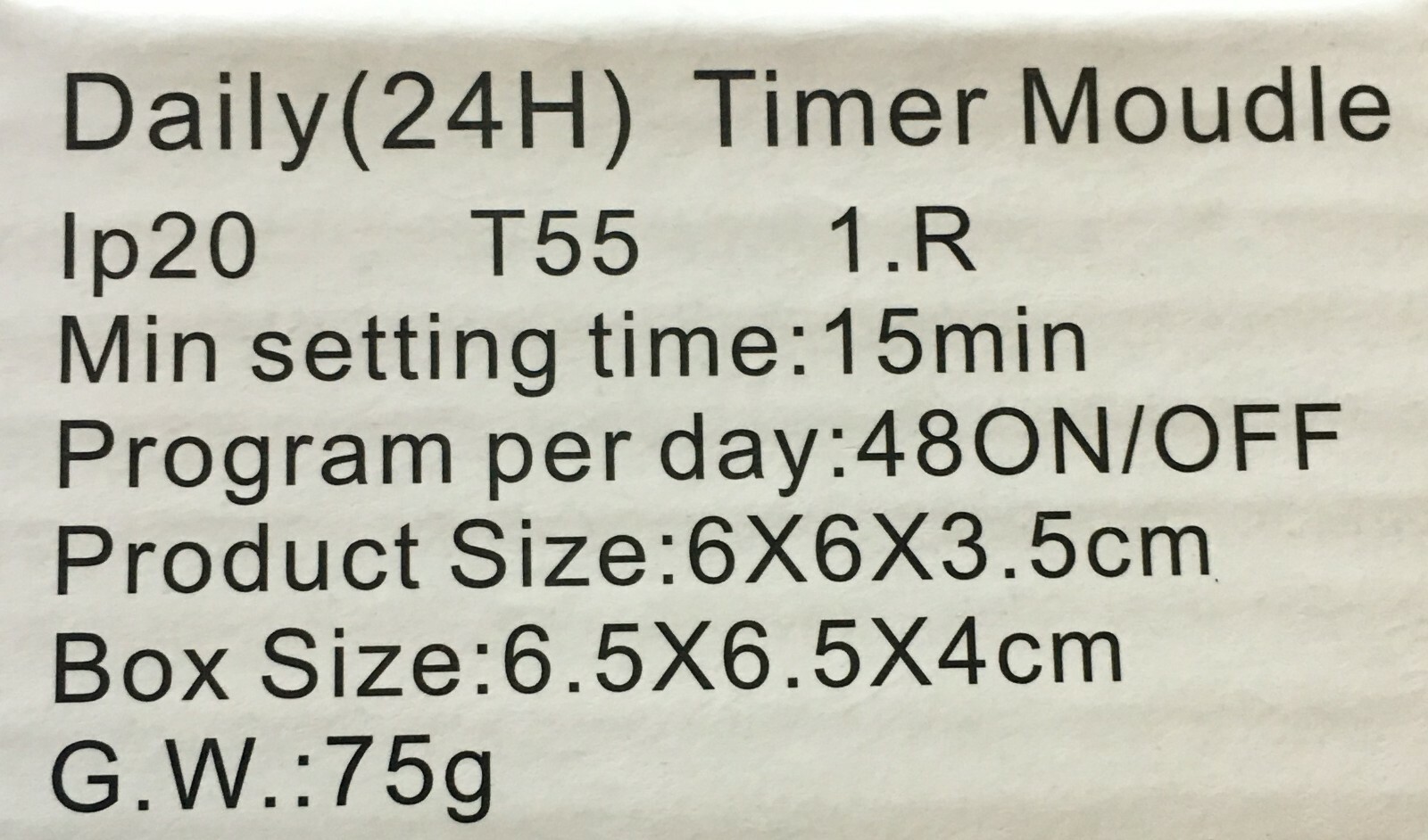 Swimming Pool Timer Clock Chlorinator Clock Replacement IP20 24hr GT