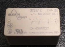 ELESTA relays SIS212 24VDC ID-H300827 NEW GENUINE Relay Made in Switzerland