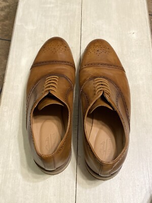 New Clarks Craftmaster Oliver Limit Tan Leather Oxfords  display picture 2