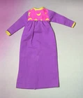 Vintage *Barbie* Clothes: 90's Purple & Pink Nightgown, PJ Wear, Read