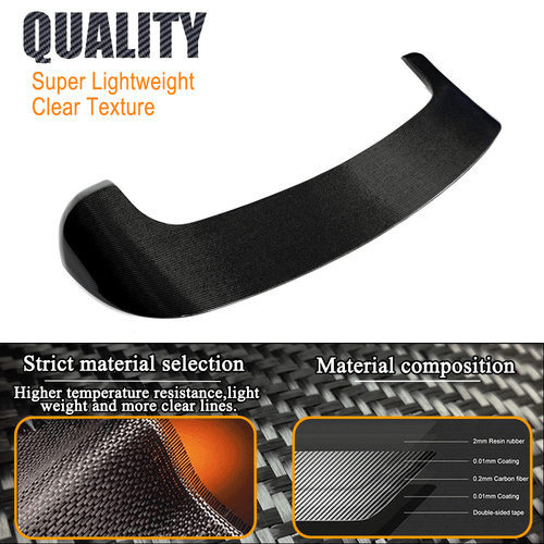 Carbon Spoiler Heckspoiler Dashspoiler Lippe Passt für BMW X5 G05 Sport 2025-26 - Picture 5 of 9