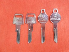 4 Dodge Chrysler Plymouth Mopar Ignition Trunk Key Blanks 1966 4 Dodge Chrysler Plymouth Mopar Ignition Trunk Key Blanks 1966