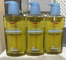 **~3 x Eucerin AtoControl Bath & Shower Oil for Dry & Eczema Prone Skin 400ml~**
