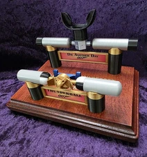 James Bond replica movie prop re-breathers from Thunderball and Die Another Day.