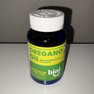 Oregano Oil Softgels Standardized 24mg Carvacrol 240 Count