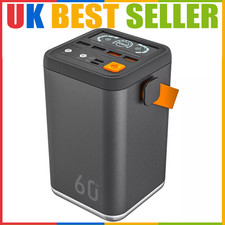 60000mAh Large Capacity Power 36W Bank Quick Charge Outdoor Mobile LED Lights UK