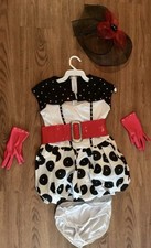 Art Stone Girls Child Tap Jazz Gloves Hat Dance Costume Child Large