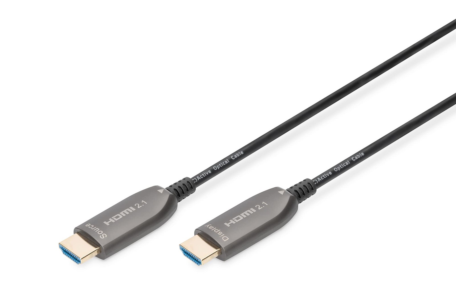 Digitus HDMI AOC Hybrid fibre optic cable - HDMI 2.1-15m - 8k/60Hz - UHD-II - Et