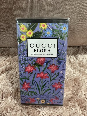 Gucci Flora Gorgeous Magnolia by Gucci Eau De Parfum 1.0oz Spray New With Box
