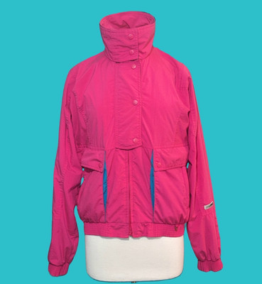 Helly Hansen LIFA Vintage Hot Pink Light Weight Shell Jacket Size M Preowned