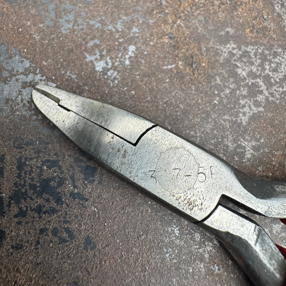 复古 KLEIN 347-5F 电钳 - 美国制造 - 5 英寸长 — 第 4/4 张图片