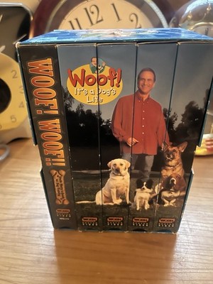 WOOF!: IT S A DOG S LIFE Box Set VHS New Factory Sealed WGBH Boston 1998 VTG HTF