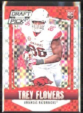 2015 Panini Prizm Collegiate Draft Picks #245 Trey Flowers Prizms Red Power