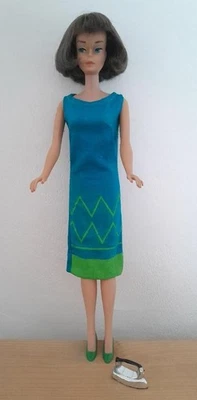 BARBIE VINTAGE JUNIOR DESIGNER # 1620 MATTEL 1965 SANS POUPEE - Photo 1/4