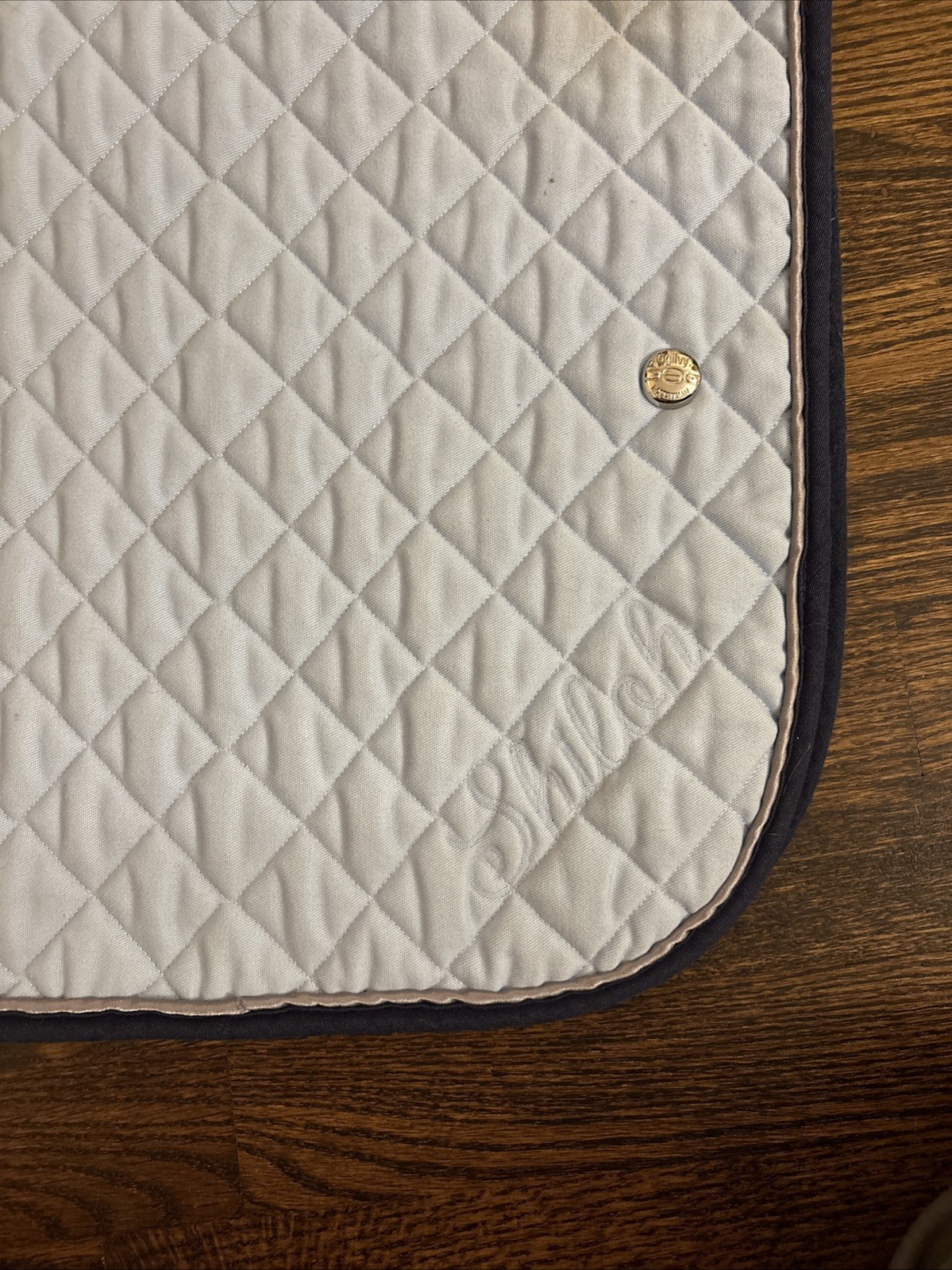 Ogilvy Baby Pad- Light Blue/ Navy/ Silver