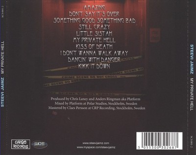 STEEVI JAIMZ - MY PRIVATE HELL NEW CD