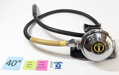 US Divers Aqua Lung Octopus Metall Vintage 2. Stufe Scuba Tauch Regler Octo