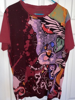 Castro Men s Vintage 1950 Colorful T-shirt XL SS Cotton 44  Chest 29  L