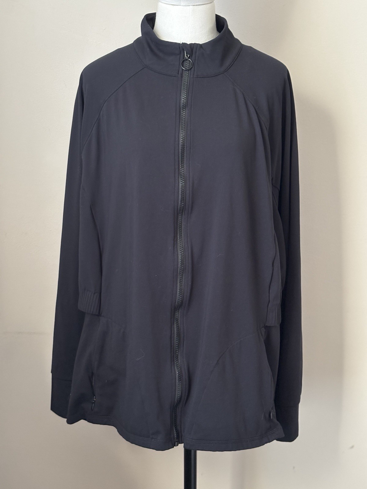 Fabletics Women’s Trinity Performance Black Jacke… - image 1