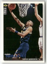 1995-96 COLLECTOR'S CHOICE #157 REGGIE MILLER INDIANA PACERS