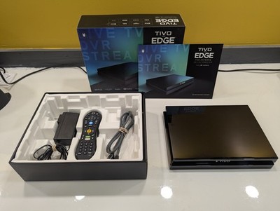 TiVo Edge for Antenna DVR Streaming Media Player RD6F50 Dual Tuner