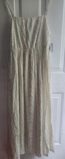 Bridgerton Celebrity Pink Women's Tie Back Midi Dress Size L Removable Straps