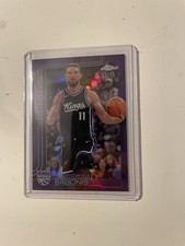 2025 Topps Chrome Domantas Sabonis #229 Purple Basketball Border Refractor /75