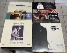 9 Music Laserdiscs Lot Barbra Streisand Gloria Estefan Glenn Frey  More