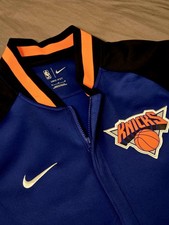2022 NBA New York Knicks 75 Anniversary Authentic Jacket Limited On Court Size M