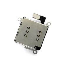 Black Dual SIM Card Reader Slot Socket Board Flex Cable For Apple iphone 11