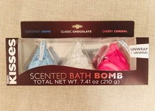 Hershey's Kisses Scented Bath Bomb Set of 3 - NEW in Package