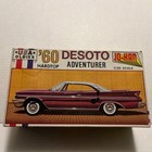 1960 Desoto Adventurer Plastic Built Model By Johan 1/25 Scale