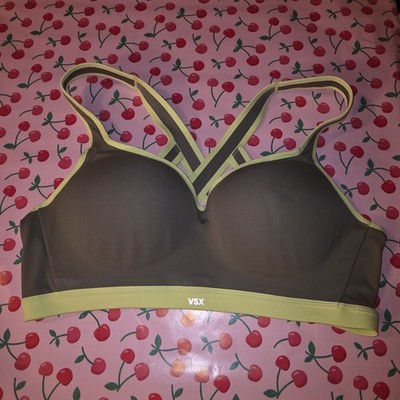 Victoria's Secret VSX Incredible Max  Incredible Plunge Sports Bra 38C NWT