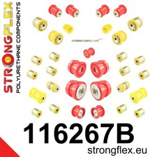 STRONGFLEX PU KOMPLETTES FAHRWERK BUCHSEN-KIT MERCEDES CL C215 U. 31MM SCHWARZ
