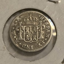 1806 1/2 Real Mexico Carlos IIII