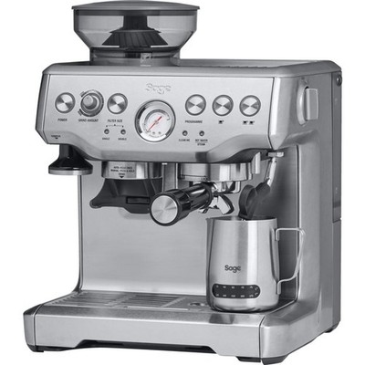 SAGE SES875BSS2EEU1A the Barista Express Espressomaschine Silber (15 bar)