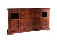 Sideboard Akazie Massivholz Kommode Schrank Akazienholz Massiv Kolonialstil