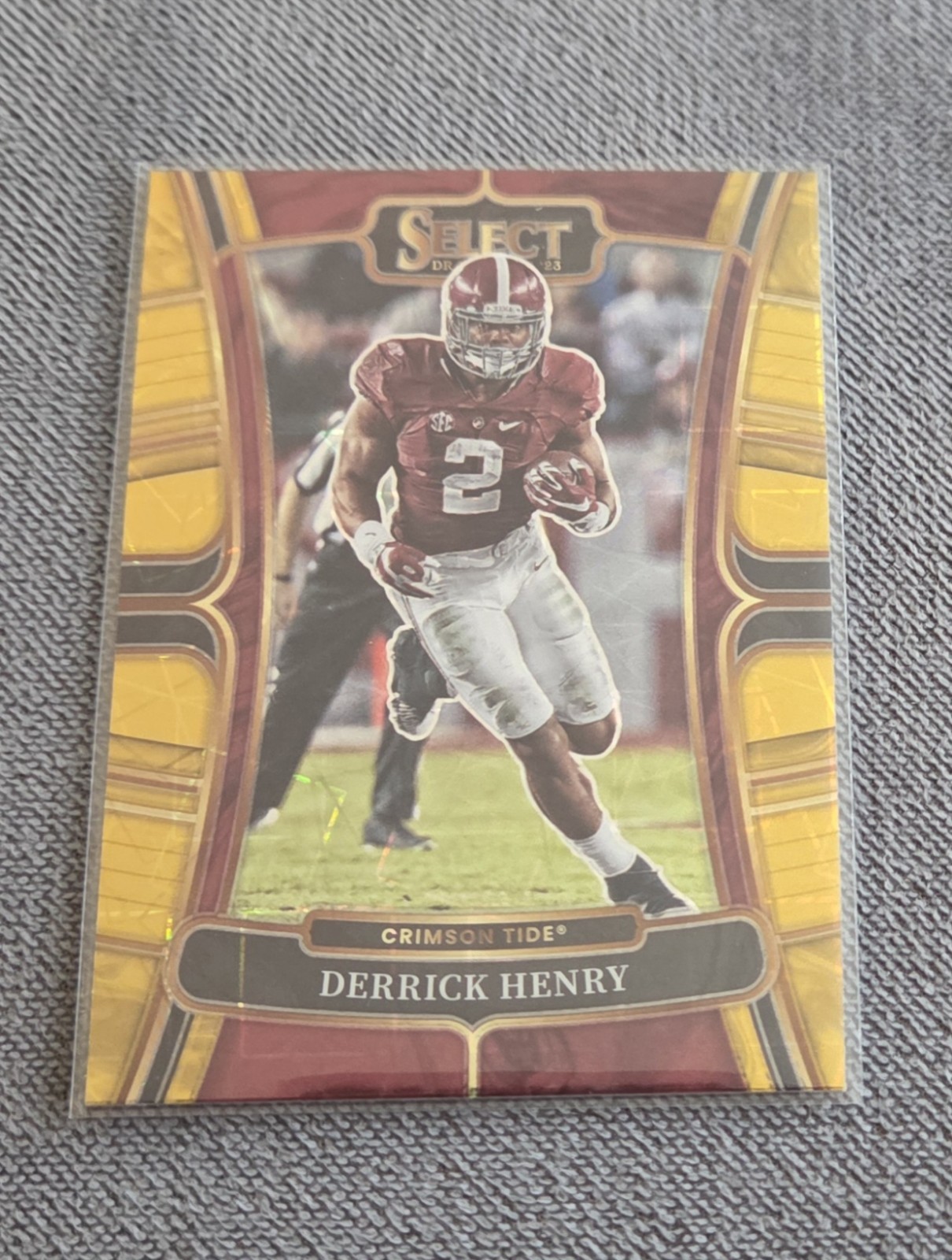 NFL Panini Select 2023 Derrick Henry #43 Yellow Lazer