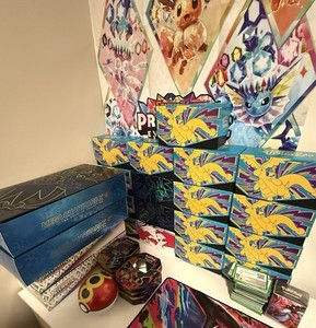 MASSIVE EMPTY POKEMON BOX LOT~ ETB, BOX, , UPC, Pokeball Charizard Prismatic