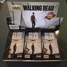 Twelve (12) Unopened Packs The Walking Dead AMC Season 4 Part 2 and original box
