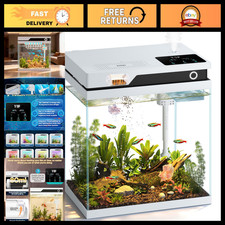 Smart 4.2 Gallon Fish Tank Aquarium Kit with LED Light Filter - Complete Setup
