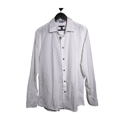 van heusen slim fit white dress shirt White Eyelet Dress