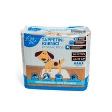 Tappetini igienici leopet 60x90 50 pz